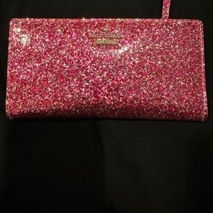 Kate Spade glitter wallet